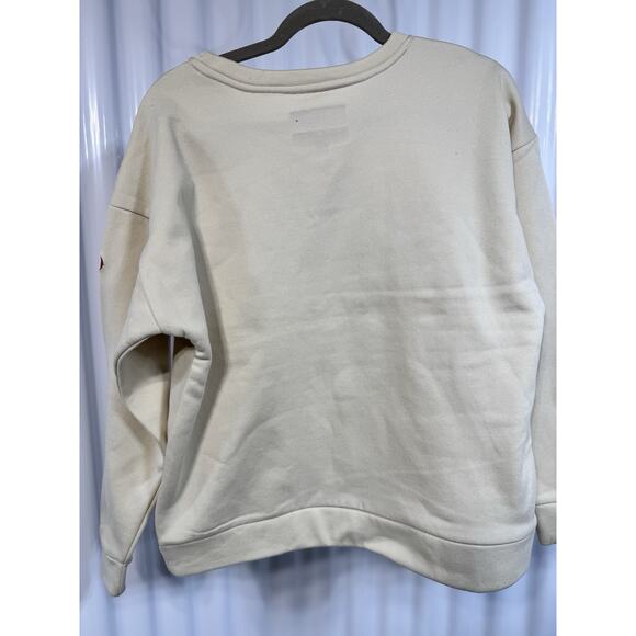 Canada Weather Gear Women's Logo Printed Crewneck Fleece Sweatshirt ~ M - Picture 5 of 5